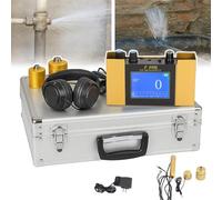 Underground Water Leak Detector Water Pipe Leakage Monitor With Digital Display Earphone Carrying Case, Leak Detector For Water Detectors Alarms, Water Leak Detection