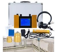 Underground Water Leak Detector with Adjustable 4 Gears Frequency, Pipeline Leak Detector with Sensor, Leak Detector with Digital Display