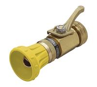Underhill Precision Rainbow with High Flow Control Valve Garden Water Hose Nozzle, 15 GPM 80 PSI, 3/4-Inch Thread Inlet by 1-Inch, HN1500CV