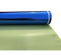 Underlay laminate Flooring Blue 2mm Thick For Acoustic Comfort LVT Hard Wood Laminate Flooring Build In Moisture Barrier Great Sound & Heat Insulation(Roll Dimension: 10m×1m)
