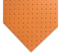 Underlay laminate Flooring Orange 2mm Thick For Acoustic Comfort LVT Hard Wood Laminate Flooring Build In Moisture Barrier Great Sound & Heat Insulation(Roll Dimension: 15m×1m) (With Hole)