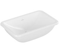 Undermount Basin Villeroy and Boch Loop & Friends Rectangular, With overflow 280x450x185mm Alpine White CeramicPlus