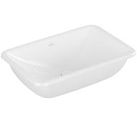 Undermount Basin Villeroy and Boch Loop & Friends Rectangular, With overflow 340x540x185mm Alpin White