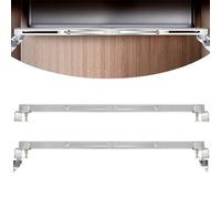 Undermount Kitchen Sink Brackets, 2PCS Adjustable Stainless Steel Undermount Sink Mounting Supports Brackets for Heavy Duty Undermount Kitchen Bathroom Sink (71-100cm)