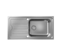 Undermount Kitchen Sink Hansgrohe S44 990mm Brushed Stainless Steel