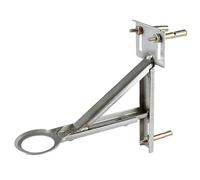 Undermount Sink Bracket - Adjustable Kitchen Basin Support Kit, Heavy Duty Repair Mounting System | 9-12.5 Inch Reinforced Triangle Stabilizer for Bathroom Sink Fixing Installation Stability Hardware