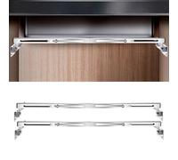 Undermount Sink Brackets 2PCS,71-100cm Adjustable Stainless Steel Heavy Duty Sink Support Kit for Kitchen & Bathroom Cabinet Mounting Installation,Silver