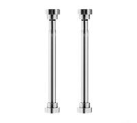 Undermount Sink Brackets 40-50cm Adjustable Stainless Steel Support Clips for Kitchen Bathroom Sinks Drill-Free Installation Kit Heavy Duty Sink Basin Fixing Clamps No Drilling Required(Silve)