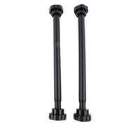 Undermount Sink Brackets 40-50cm Adjustable Stainless Steel Support Clips for Kitchen Bathroom Sinks Drill-Free Installation Kit Heavy Duty Sink Basin Fixing Clamps No Drilling Required(Black)