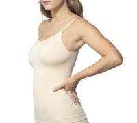 Underoutfit Everyday Shape Wear Cami for Women - Tummy and Love Handle Control - Small to Plus Sizes, Nude, XXL