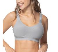 Underoutfit Wireless Compression Everyday Bras for Women - Small to Plus Sizes, Grey, XL