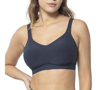 Underoutfit Wireless Compression Everyday Bras for Women - Small to Plus Sizes, Navy, M