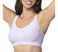 Underoutfit Wireless Compression Everyday Bras for Women - Small to Plus Sizes Sleep and Sports Bra, Lilac, 3X-Large