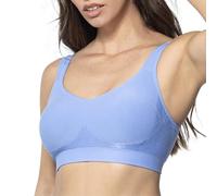 Underoutfit Wireless Compression Everyday Bras for Women - Small to Plus Sizes Sleep and Sports Bra, Ultra Marine, L
