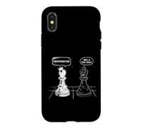 Underpromotion Chess Pawn Queen Case for iPhone X/XS
