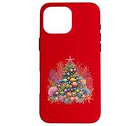 Undersea Christmas Tree: A Marine Holiday Spectacle Case for iPhone 16 Pro Max