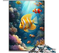 Undersea Fish 1000 Piece Jigsaw Puzzles for Adults Gifts, Educational Games Home Decoration Deal As Gifts for The Whole Family (size 26x38cm)