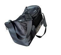 Underseat Cabin Bag, 20x 20x25 cm, Ryanair, Easyjet, TUI, Wizzair, Foldable with Shoulder Strap 20L (Black)