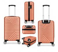 Underseat Travel Cabin Case, Teal, 45x36x20cm, T-HC-US-1840-Rose Gold