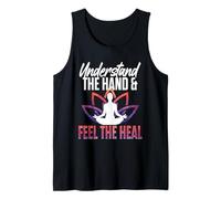 Understand The Hand Feel The Heal Yoga Reiki Tank Top