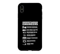 Understanding Engineers Funny Sarcastic Engineering Design Case for iPhone XS Max