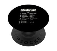 Understanding Engineers - Sarcastic Engineering Engineer PopSockets Adhesive PopGrip