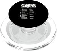 Understanding Engineers - Sarcastic Engineering Engineer PopSockets PopGrip for MagSafe