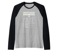 Understanding Engineers - Sarcastic Engineering Engineer Raglan Baseball Tee