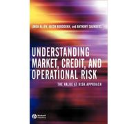 Understanding Market, Credit, and Operational Risk: The Value at Risk Approach