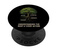 Understanding Root of Every Action Psychology PopSockets Adhesive PopGrip