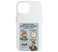 Understanding Scottish Accent - Starter Pack Cartoon Design Case for iPhone 14