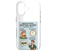 Understanding Scottish Accent - Starter Pack Cartoon Design Case for iPhone 17