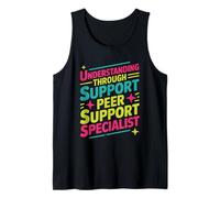 Understanding Support Peer Support Specialist, Peer Coach Tank Top
