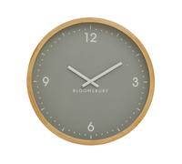 Understated Design Of Our Grey Wall Clock, Stylish Big Clock, Compact Lightweight Clock For Outdoor Indoor