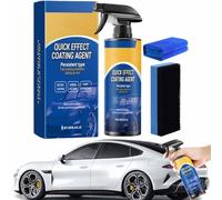Undersunny Car Shine, Undersunnie Car Polish Spray, Advanced Car Quick-Acting Coating Agent Spray, Car Scratch Wax Polish Sprays Waterless Wash, Long-Lasting Shield (1)