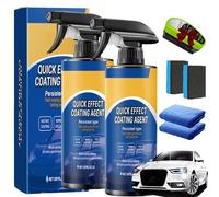 Undersunny Car Shine, Undersunnie Car Polish Spray, Quick Effect Coating Agent For Cars Shine & Protection, Car Quick-Acting Coating Agent Spray (2 Bottles)