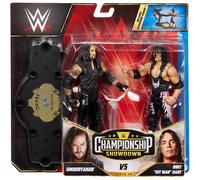Undertaker & Bret Hart WWE Championship Showdown Series 8: 6-Inch Action Figure 2-Pack with TrueFX Detailing & Championship Plate Stands