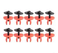 Undertray Cover Mounting Kit with 10 Screws and 10 Plastic Grommets for Ford Focus II C-Max MK3 MK4 MK3 S-Max MK1 and V50 C30