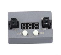 Undervoltage Protector for 12V Batteries with Manual Calibration Buttons and Auto Power Switching for 4V to 30V DC Input Range (With a shell)