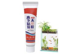 Underwater Adhesive Sealant Glue - 120ml 120g 18.5x5cm 7.32x2.05 Inch Aquarium Invisible Capping Sealant Quick Curing Leakage Repair Fluid Waterproof Leakage Liai