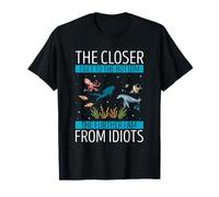 Underwater Adventure: Closer to Ocean Life, Far from Drama T-Shirt