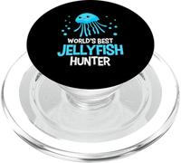 Underwater Adventurers Jelly World's Best Jellyfish Hunter PopSockets PopGrip for MagSafe