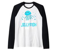 Underwater Adventurers Jelly World's Best Jellyfish Hunter Raglan Baseball Tee