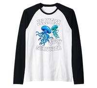 Underwater Adventurers Jellyfish Sting Survivor Raglan Baseball Tee