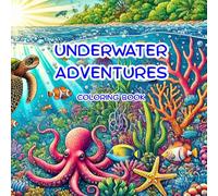 Underwater adventures coloring book