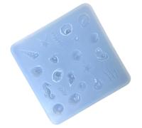 Underwater Animal Silicone Mold with Shell Design, Resin Art Charms Creative Projects Creative Necklace Pendant Mold
