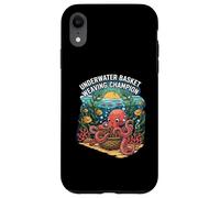 Underwater Basket Weaving Champion Octopus Funny Case for iPhone XR