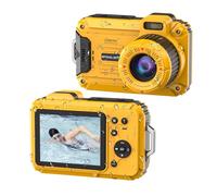 Underwater Camera, 2.7K 56MP 33FT Waterproof Digital Camera with 6X Optical Zoom & 4X Digital Zoom 2.8" IPS Screen, Ideal for Snorkeling, Swimming and Outdoor Adventures with 32G Card