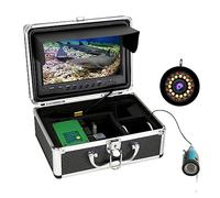 Underwater Camera, Winter Fish Finder Underwater Fishing Camera 9inch HD 1080P IP68 Waterproof 15M/30M/ For Ice/Sea/River(15M)