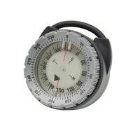 Underwater camping with diving compass, pipe clamp design, watch band navigation